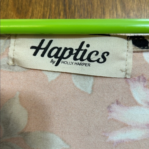 Floral and Polka Dot Wrap Dress - Picture 2 of 5